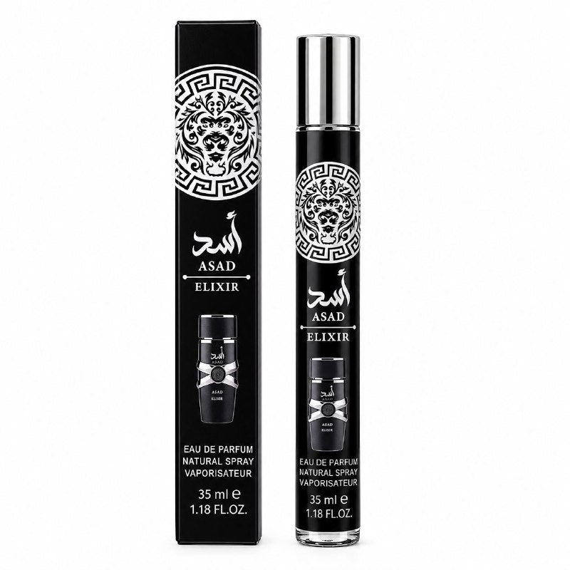 PERFUME EN TUBO ASAD ELIXIR EDP 35ML (H) (AROMA SIMILAR LATTAFA ASAD ELIXIR)