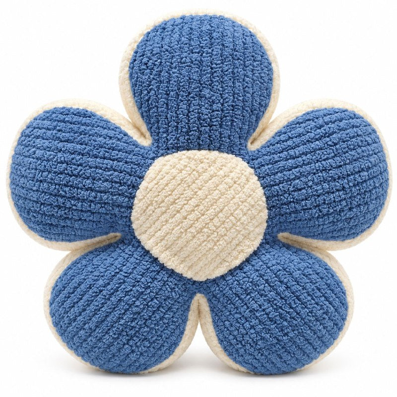 COJIN DECORATIVO EN FORMA DE FLOR SUAVE 36X36CM