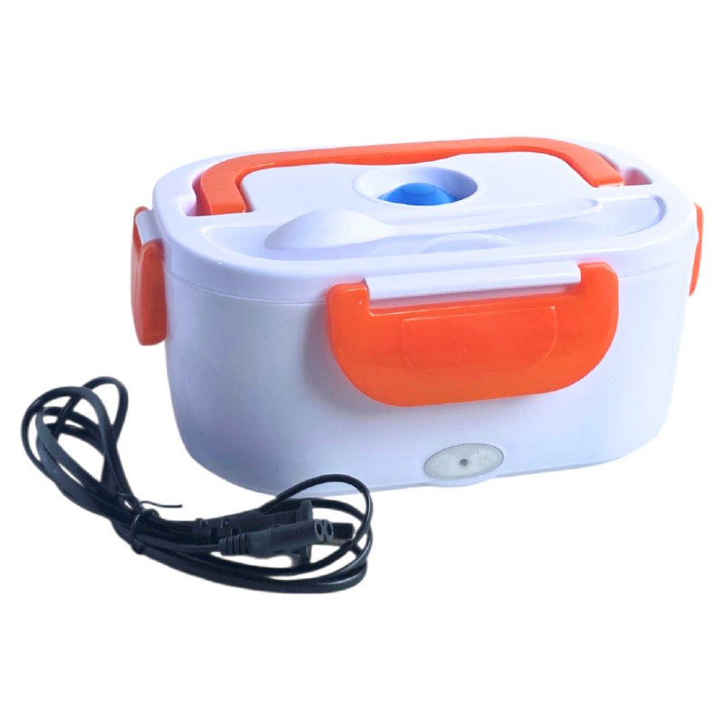 MAQUINA LONCHERA ELECTRICA CON CALENTADOR DE COMIDA PORTATIL USO PERSONAL CON CUCHARA, 3 COLORES