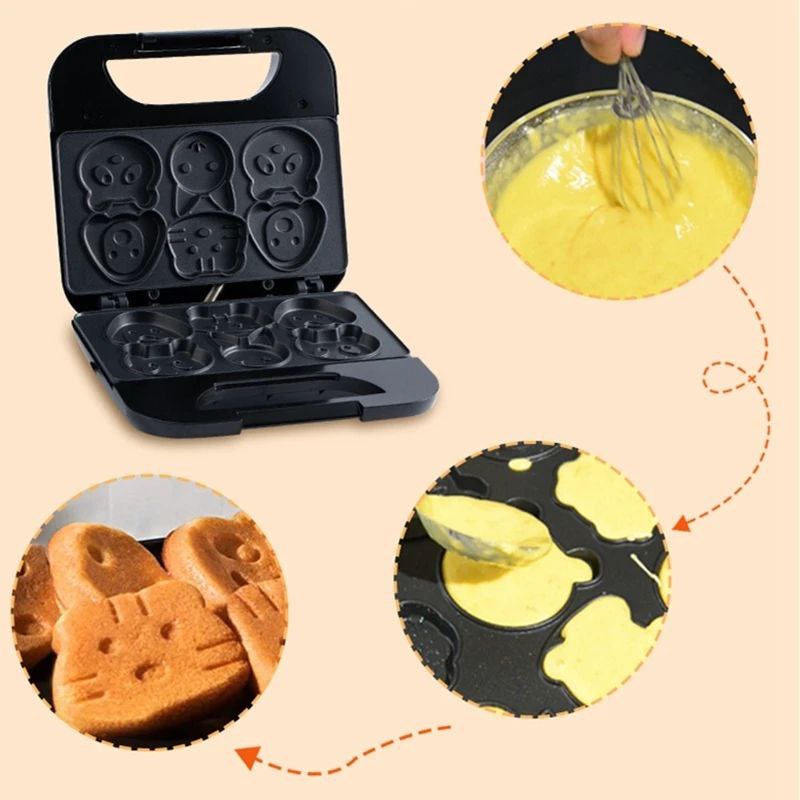 MAQUINA PARA HACER GALLETAS EN FORMA DE ANIMALES SK-08005 SOKANY 23X23CM