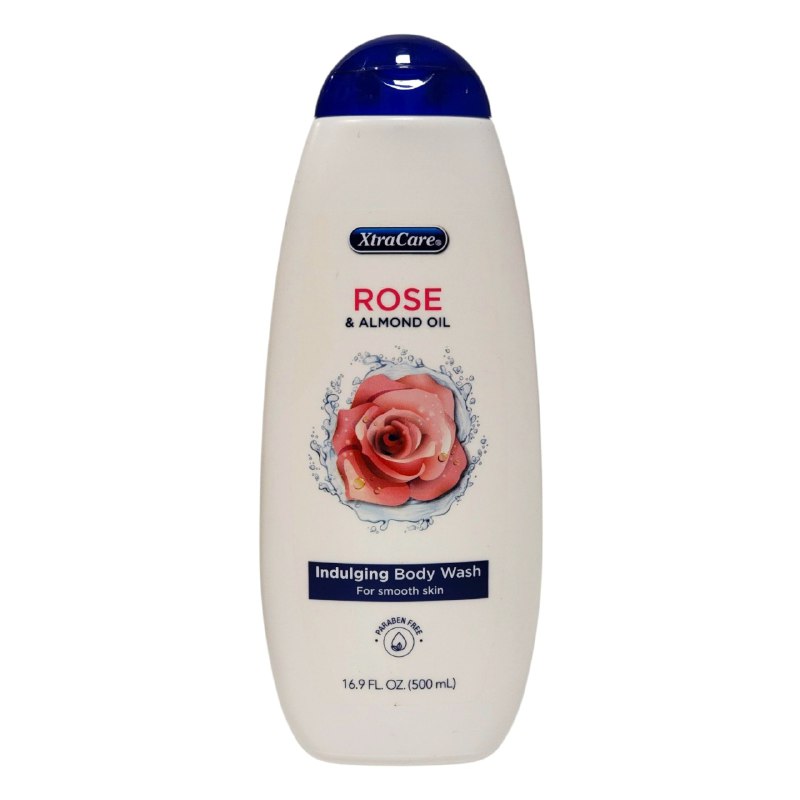 GEL DE DUCHA DE ACEITE DE ROSA Y ALMENDRAS SUAVIZANTE E HIDRATANTE XTRACARE 500ML