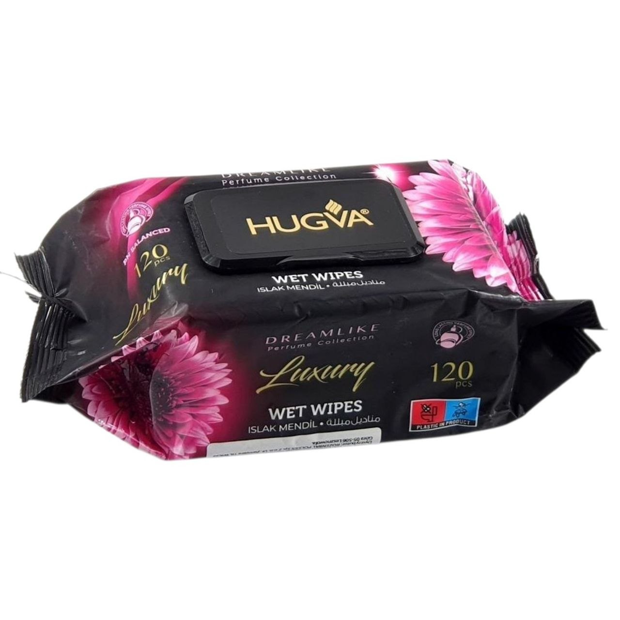 TOALLITAS HUMEDAS LIMPIADORES PERFUMADAS MAGIC TOUCH HUGVA 120UND