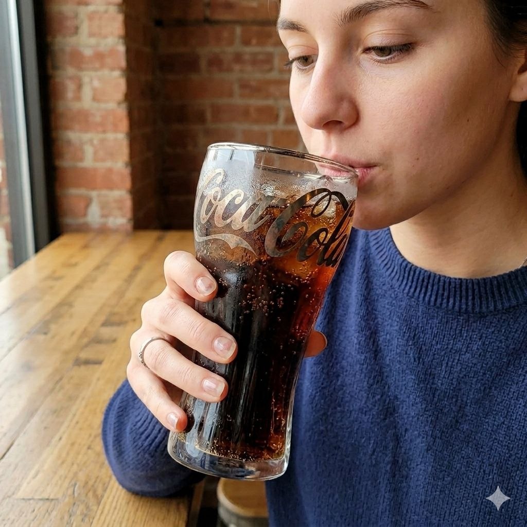 VASO DE VIDRIO COLECCIONABLE DE COCA-COLA PASABAHCE 12OZ