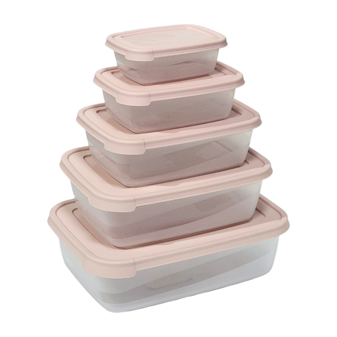 SET DE RECIPIENTES PANAS PARA ALIMENTOS MULTIUSOS 5PCS BAGER