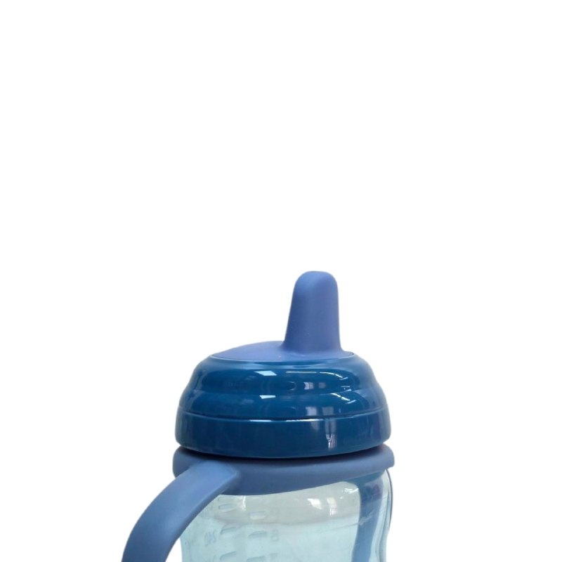 VASO DE ENTRENAMIENTO ANTIDERRAME PARA BEBES ERGONOMICO GENIAL 280ML