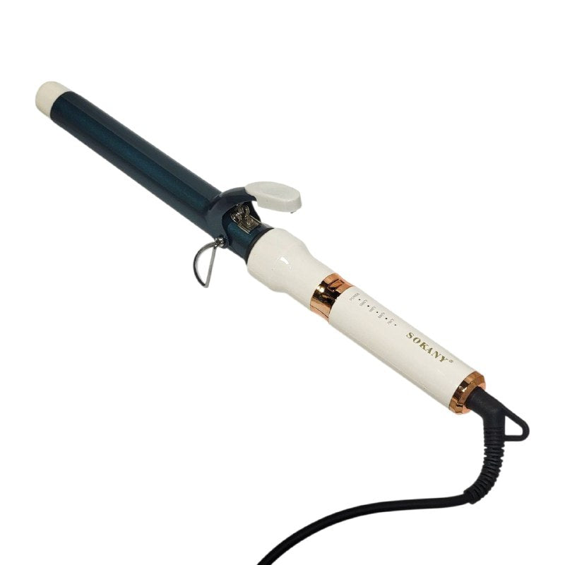 RIZADORA ENCOLOCHADORA DE CABELLO CON NANOTECNOLOGIA DE TITANIO SUAVE SOKANY