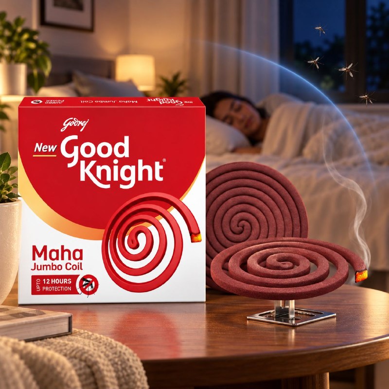 ESPIRALES INSECTICIDAS DE HUMO PARA MOSQUITOS ZANCUDOS DE HASTA 12H GOOD KNIGHT 2UND