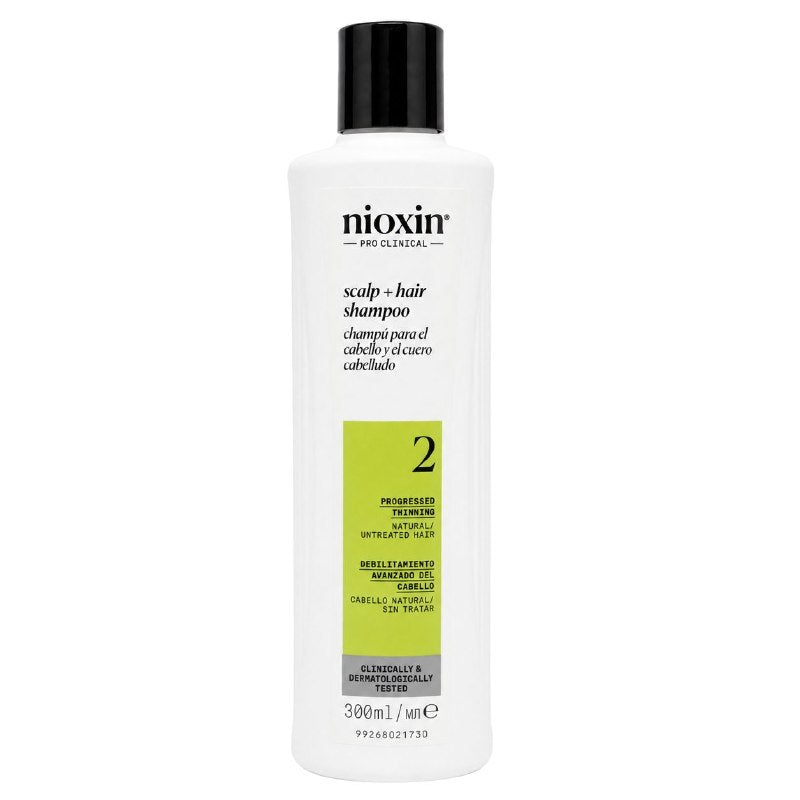 SHAMPOO PURIFICANTE, DENSIFICADOR Y FORTALECEDOR PARA CABELLO DELGADO CON NIACINAMIDA Y ACITE DE MENTA NIOXIN 300ML