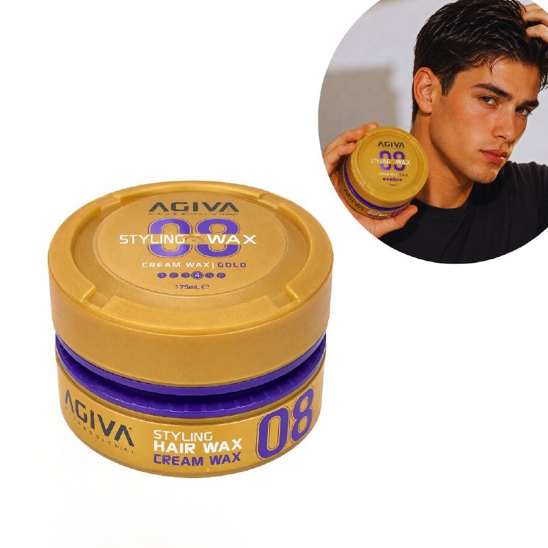 CERA PARA EL CABELLO MOLDEADORA DE FIJACION MEDIA-FUERTE AGIVA 175ML