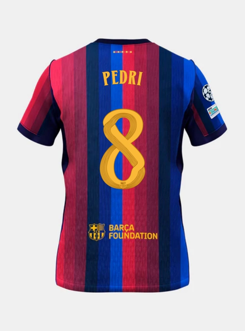 CAMISETA DE FUTBOL TEMPORADA 26/27 MANGA CORTA CON NUMERACION