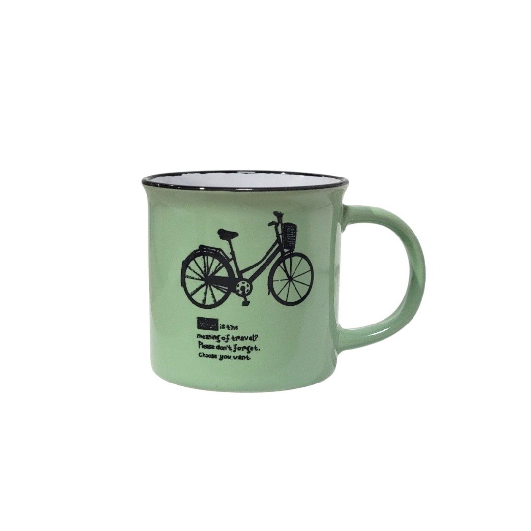 TAZA DE CERAMICA CLASICA PREMIUM CON ACABADO FILTRADO 7CM