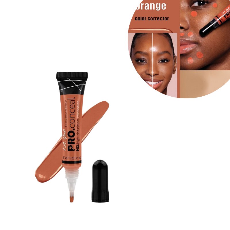 CORRECTOR DE COLOR LÍQUIDO COLOR NARANJA TONO GC990 PRO CONCEAL L.A. GIRL 8G