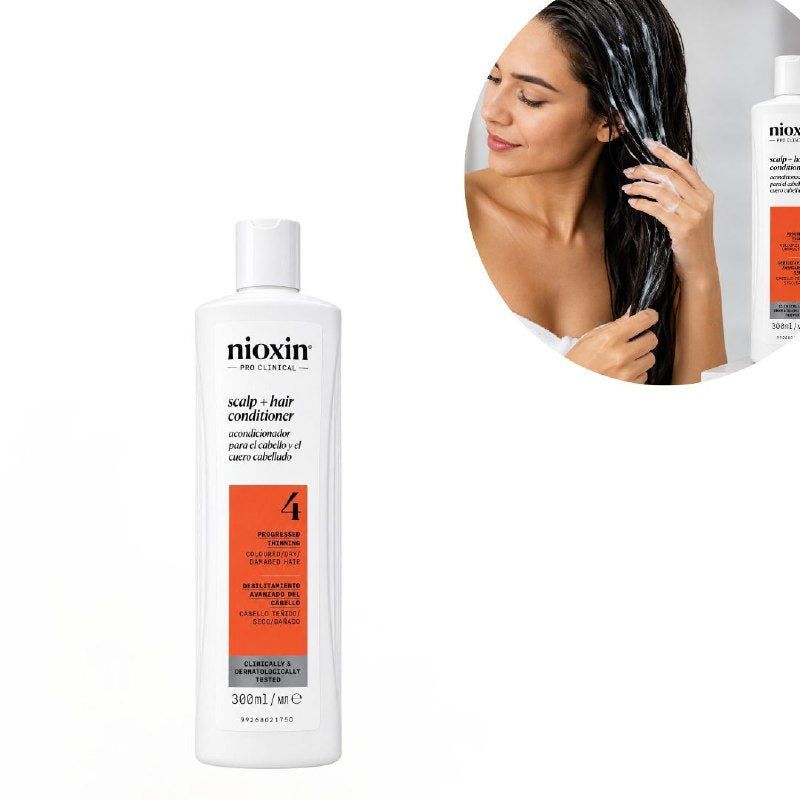 ACONDICIONADOR REVITALIZANTE, DENSIFICADOR E HIDRATANTE PARA CABELLO TEÑIDO NIOXIN 300ML