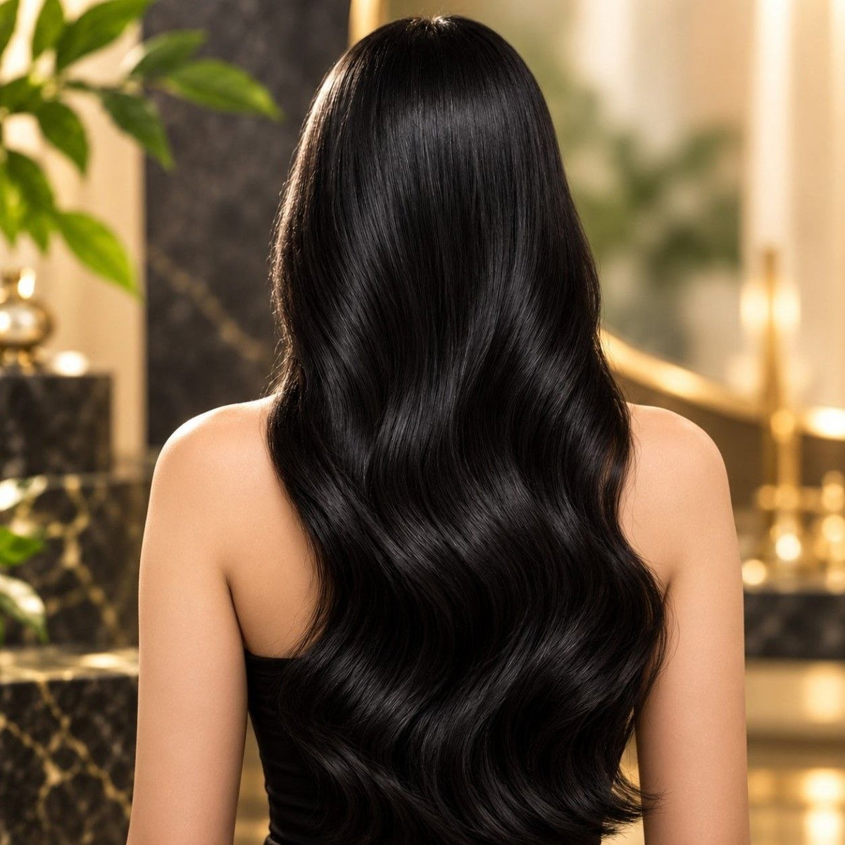 CHAMPÚ TINTE PARA EL CABELLO 3 EN 1 A BASE DE HIERBAS TONO BLACK C-1 HERBAL AUGEAS 500ML