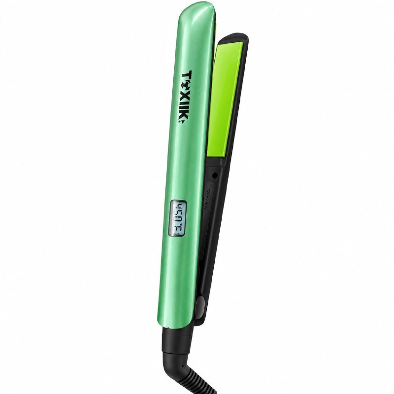 SET DE PLANCHA ALISADORA Y RIZADOR PARA CABELLO CON AGUACATE Y MACADAMIA TOXIIK