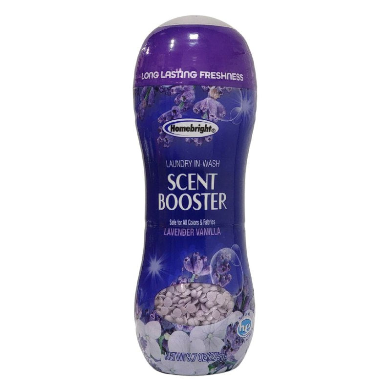 PERLAS AMBIENTADORA PARA LAVAR ROPA AROMA A LAVANDA Y VAINILLA HOMEBRIGHT 275G