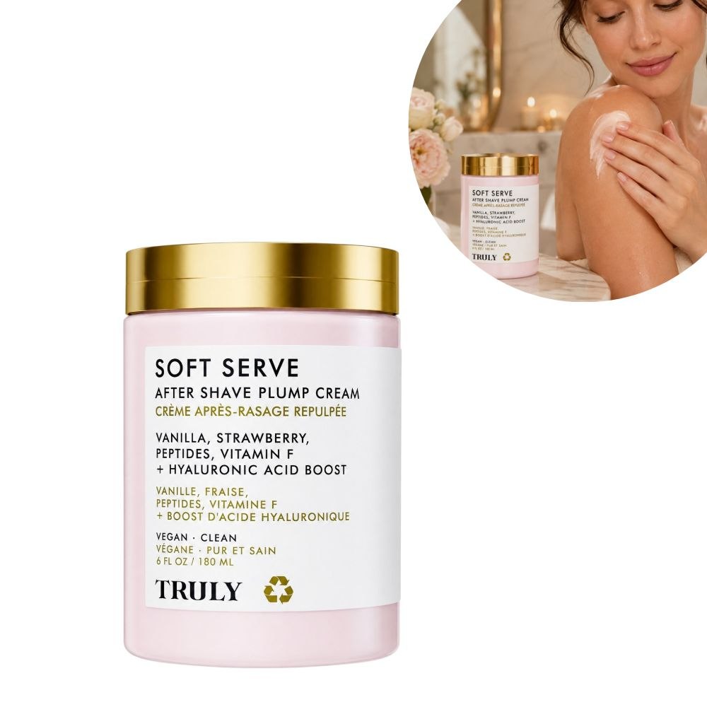 CREMA HIDRATANTE PARA DESPUÉS DEL AFEITADO TRULY HELADO SUAVE 180ML