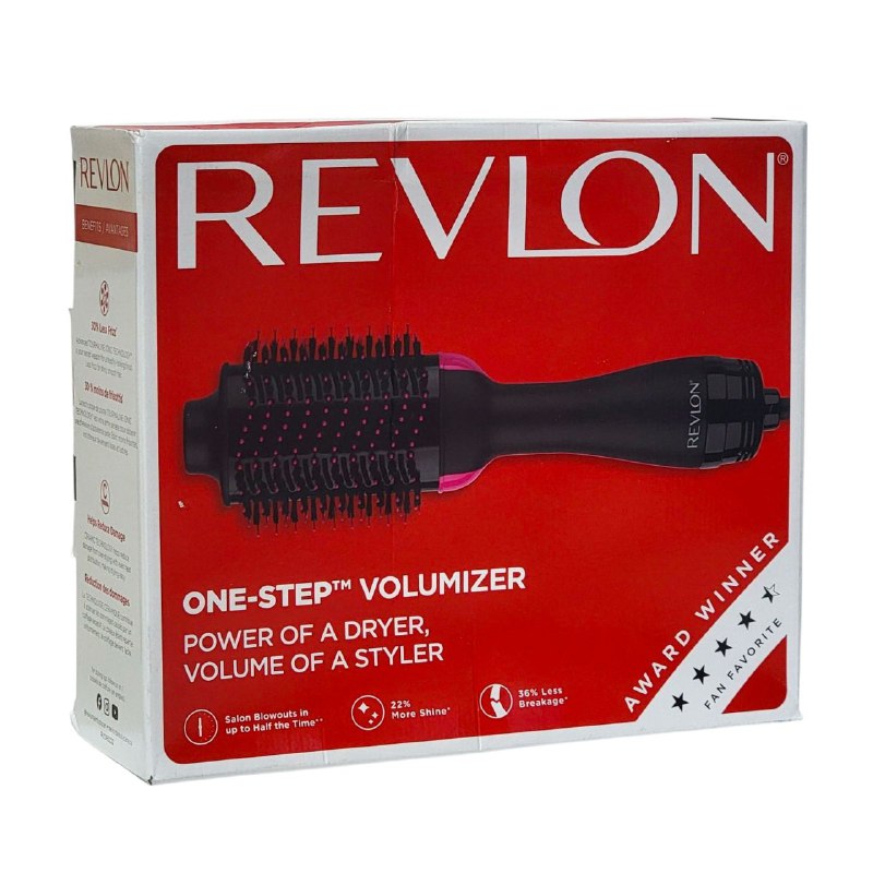 CEPILLO DE AIRE CALIENTE VOLUMIZADOR DE UN PASO ONE-STEP REVLON