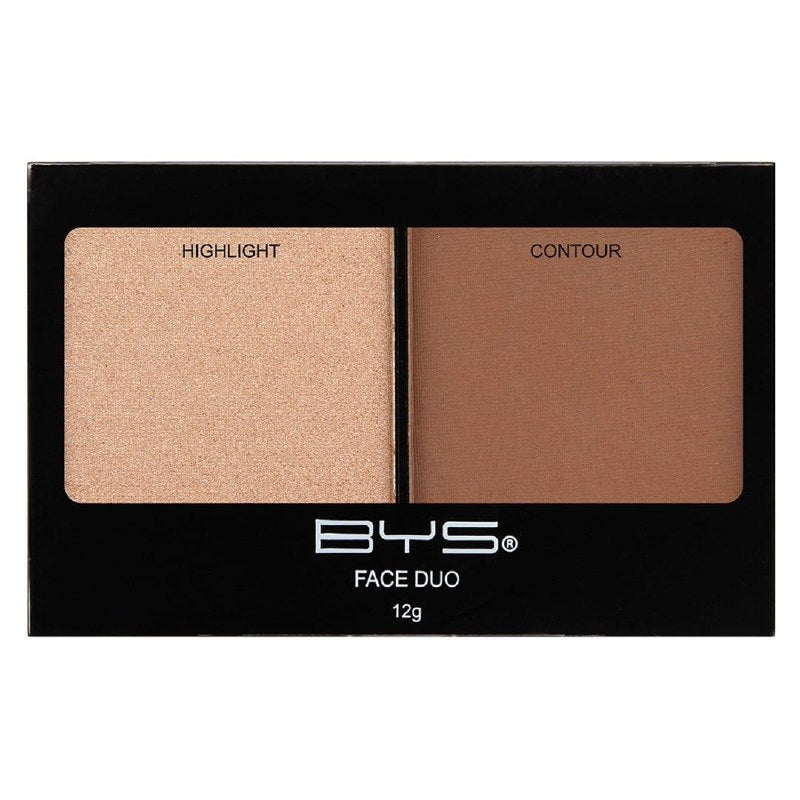 ILUMINADOR EN PALETA CON CONTORNO FORMULA DE MICA DE ALTA CALIDAD BYS COSMETICS 12G