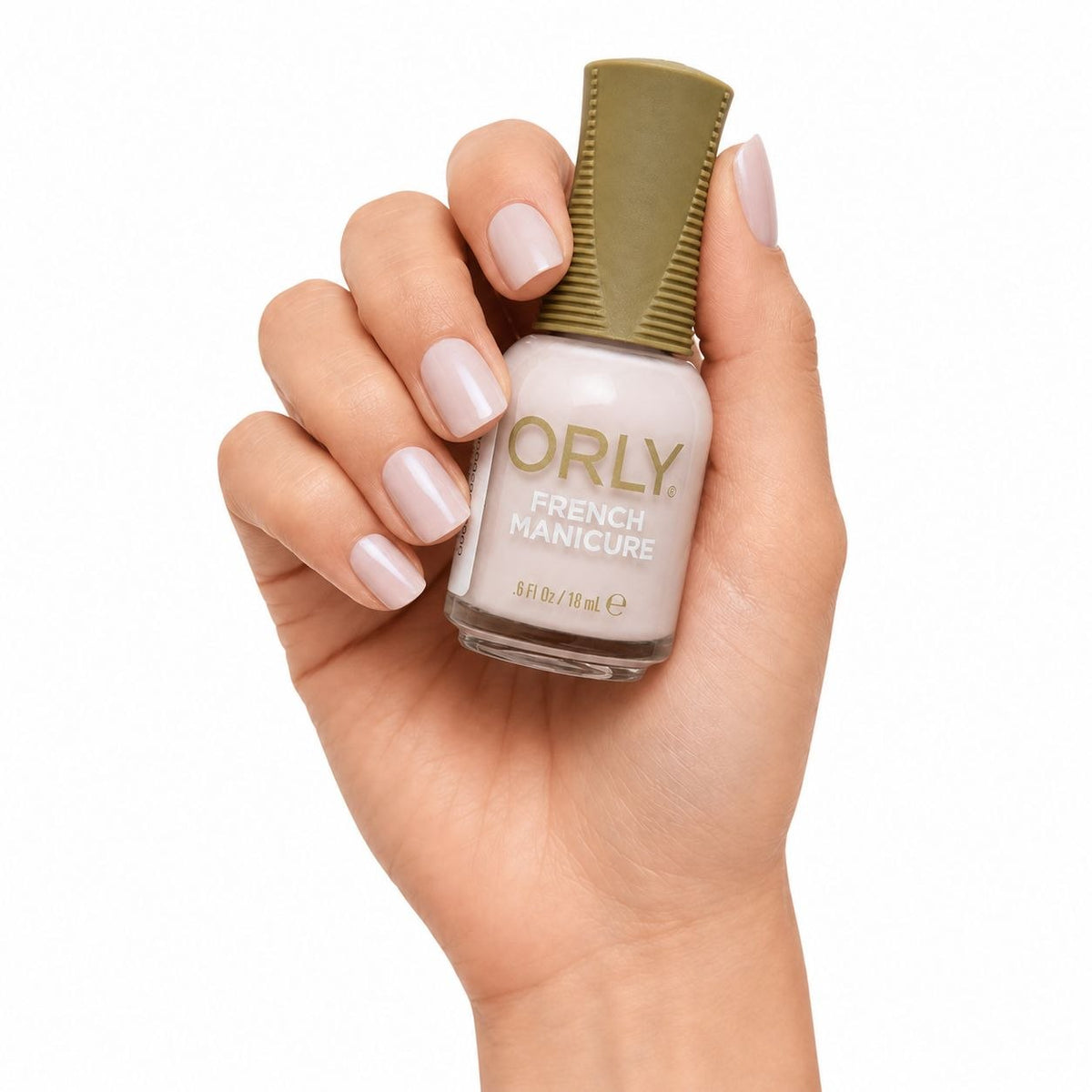 ESMALTE PARA UÑAS TONO PINK NUDE 22009 ORLY WHITE TIPS 18 ML