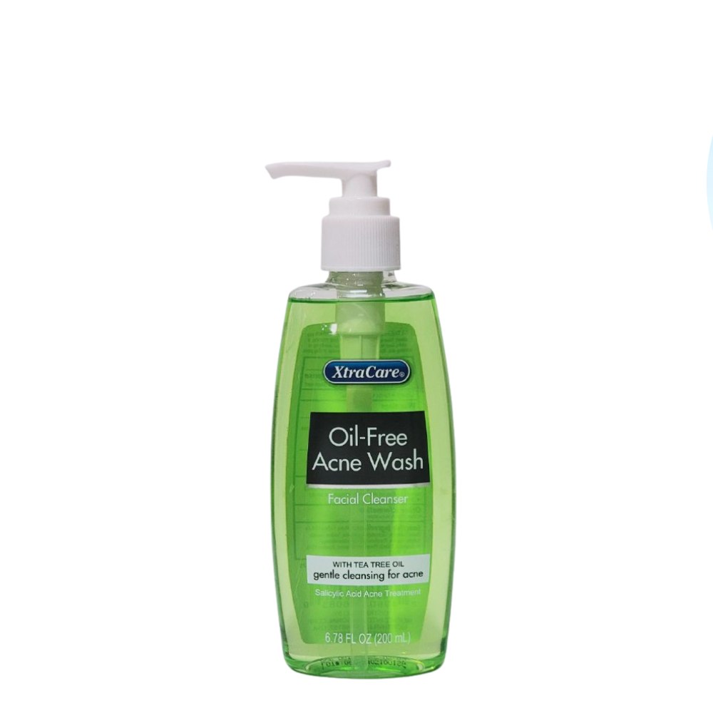 LIMPIADOR FACIAL SIN ACEITE PARA EL ACNÉ CON ÁCIDO SALICÍLICO Y TÉ DE ÁRBOL XTRACARE 200ML
