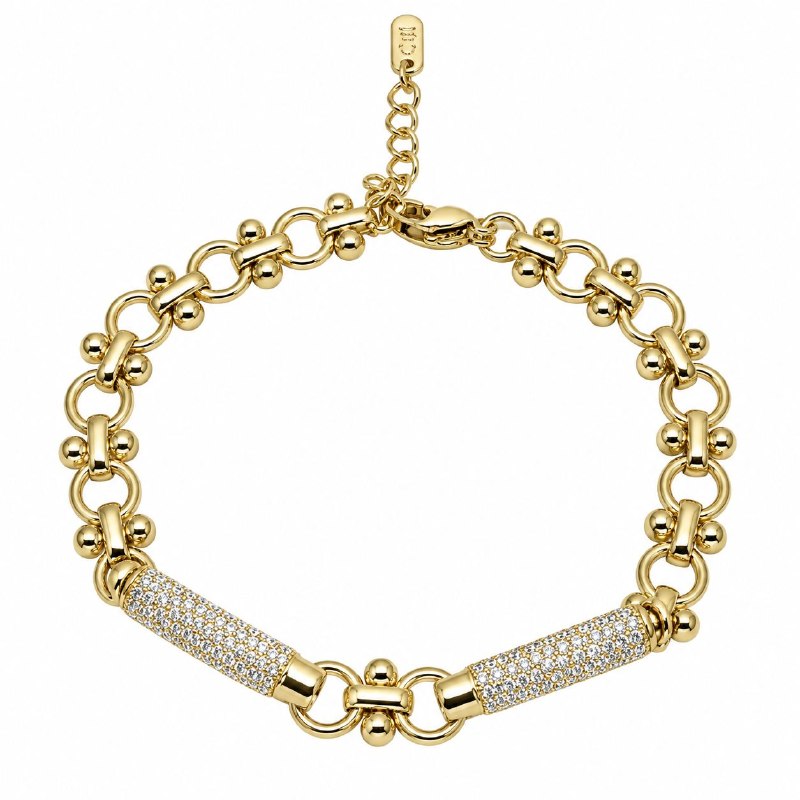 PULSERA DE ENCHAPE PARA DAMA 16CM