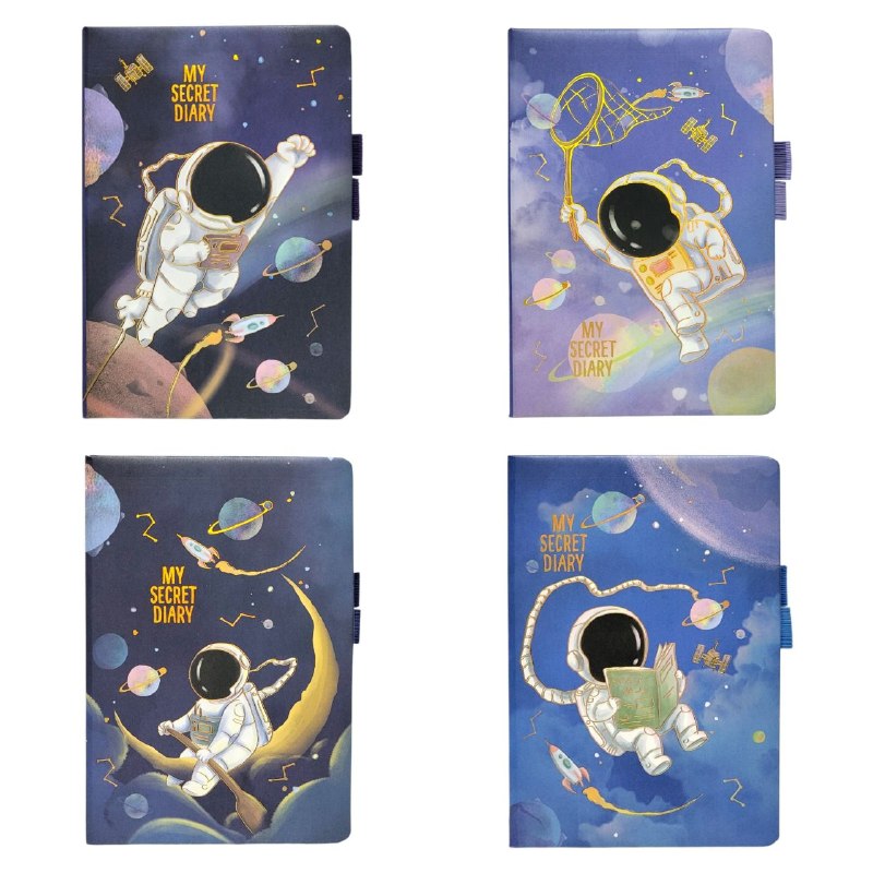 CUADERNO AGENDA DE NOTAS PREMIUM DE TAPA DURA ELEGANTE Y BONITOS DISEÑOS ALFA 14X21CM