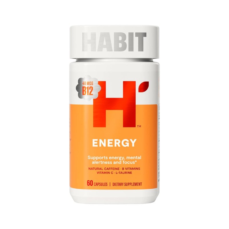 VITAMINAS EN CAPSULAS DE ENERGIA CON CAFEINA NATURAL Y VITAMINAS HABIT 60UND