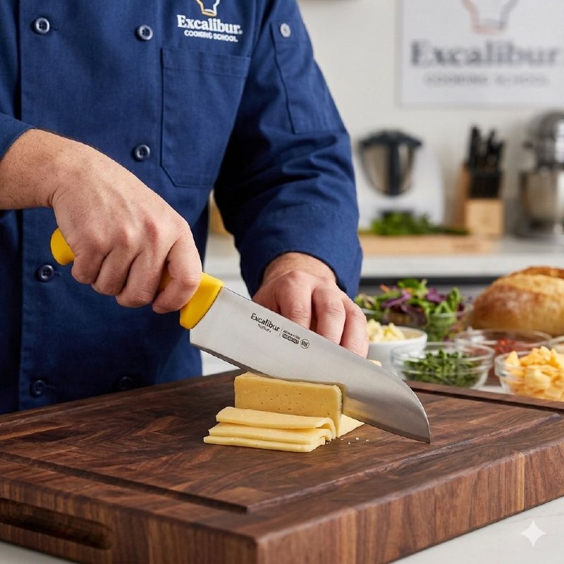 CUCHILLO DE COCINA MULTIUSOS CON PUNTA ROMA EXCALIBUR 25.4CM