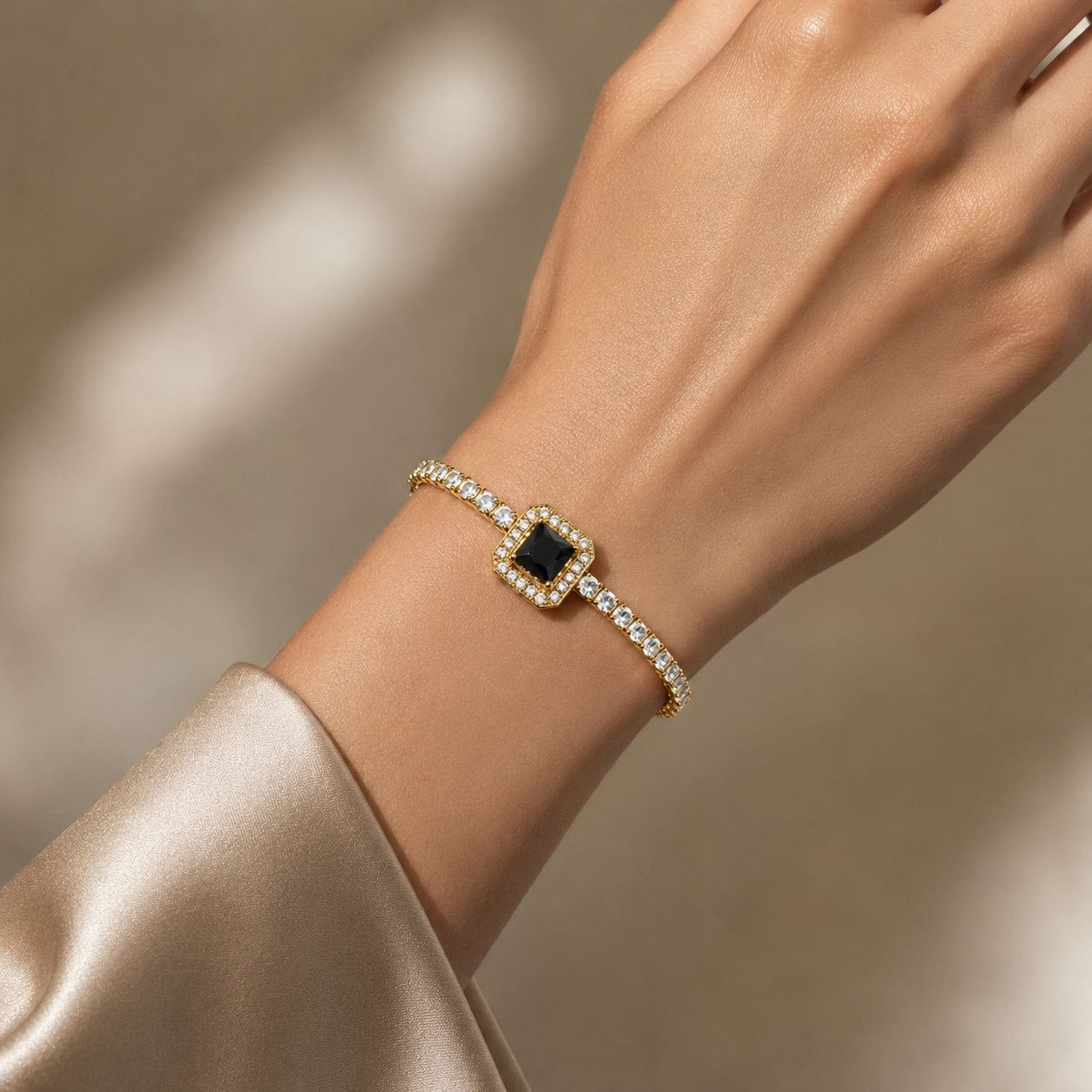 PULSERA DE ENCHAPE PARA DAMA