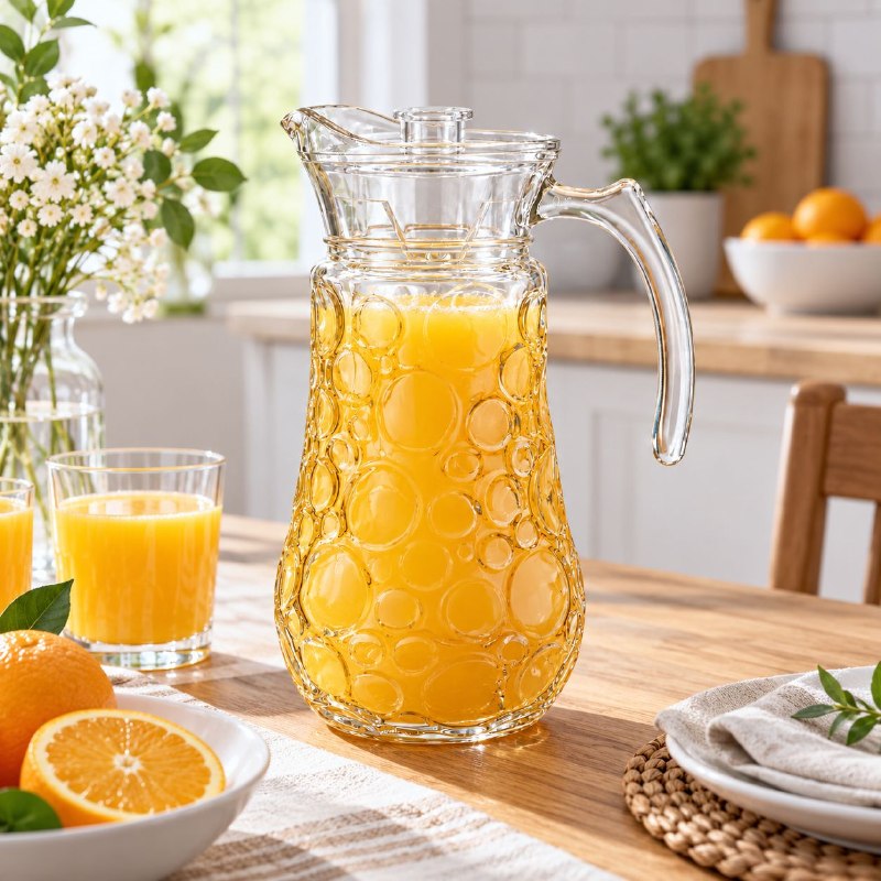 JARRA DE VIDRIO PARA BEBIDAS BENELI HOME 1.8L
