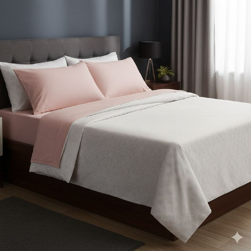 JUEGO DE SABANAS CAMERA DE 4 PIEZAS UNIPERSONAL BENELI HOME, 30 ESTILOS