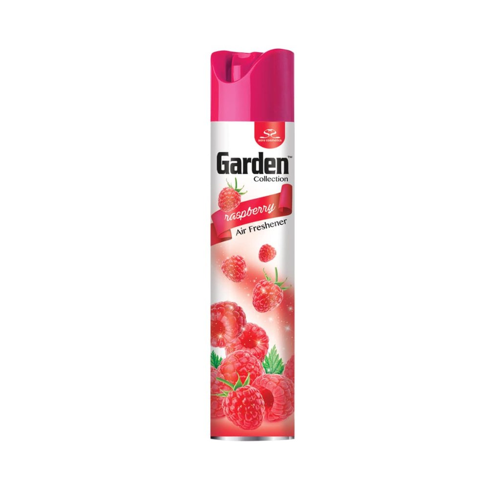 AMBIENTADOR EN AEROSOL CON AROMA A FRAMBUESA RASPBERRY GARDEN COLLECTION 300ML