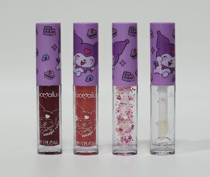 BRILLO DE LABIOS DE MODA MAGICO, LABIOS RECORDETES, LARGA DURACION, 6 TONOS EN CAJITAS MOC ALLURE