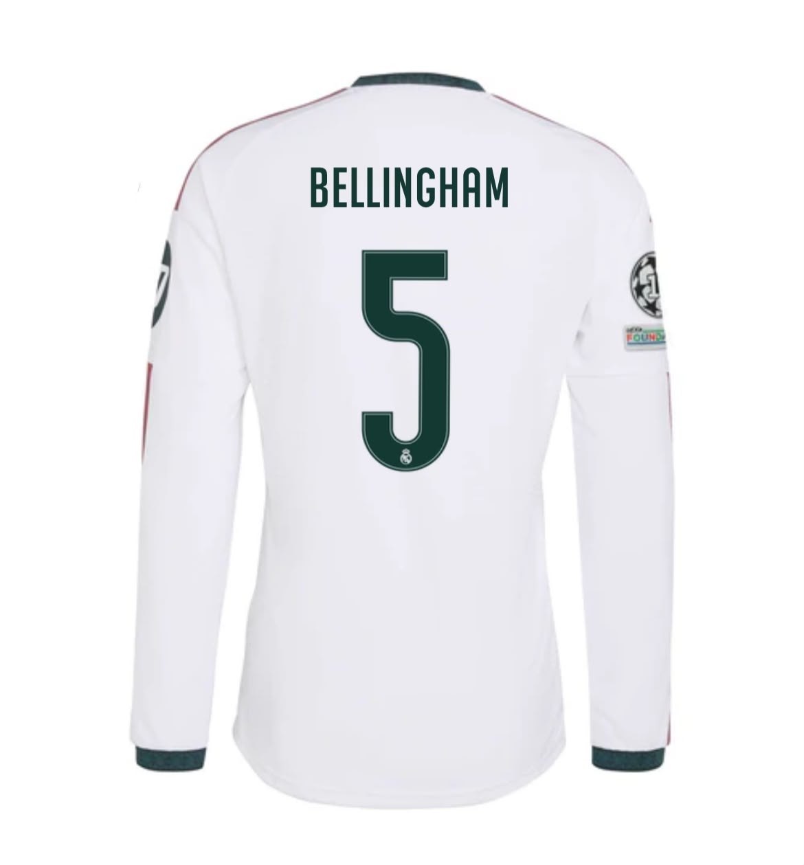CAMISETA DE FUTBOL TEMPORADA 26/27 MANGA LARGA CON NUMERACION