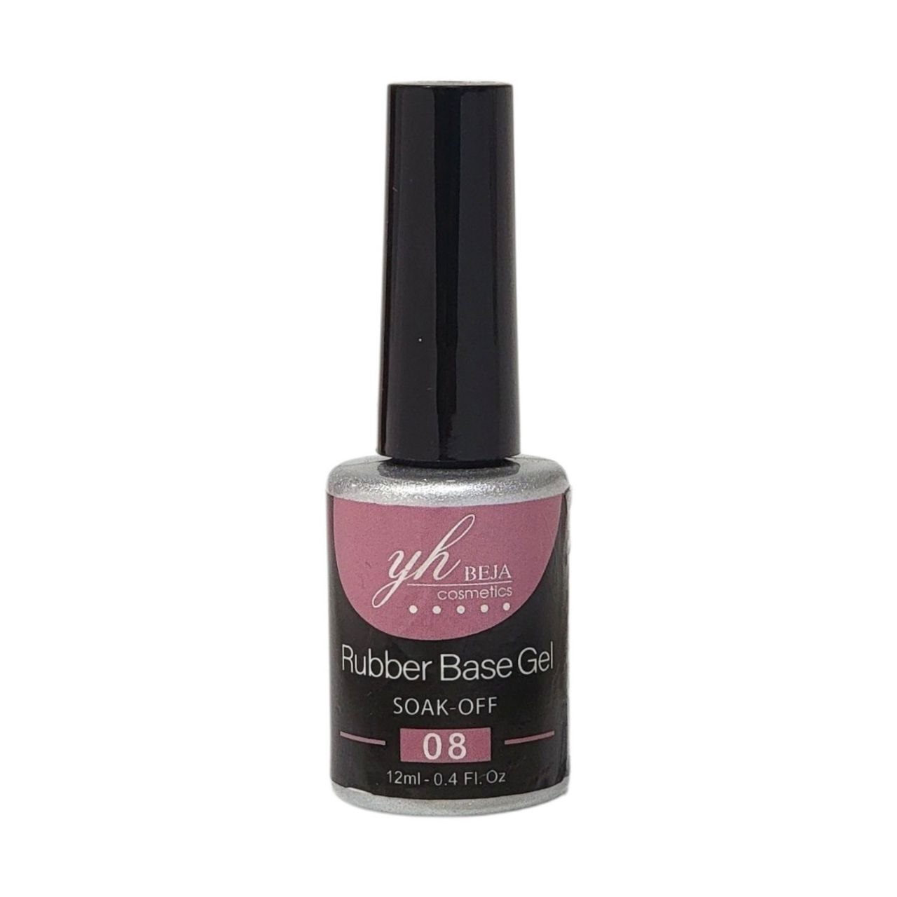 BASE DE PREPARACION PARA UÑAS DE ALTA ADHERENCIA GEL YH BEJA COSMETICS 12ML