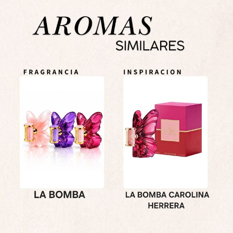 SET LA BOMBA EDP 30MLX3 (M) (AROMA SIMILAR CAROLINA HERRERA LA BOMBA)