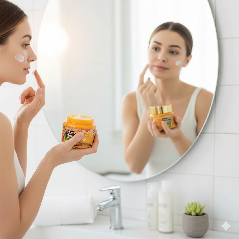 CREMA FACIAL DE NOCHE REGENERATIVA CON VITAMINA C FRUIT OF THE WOKALI 50G