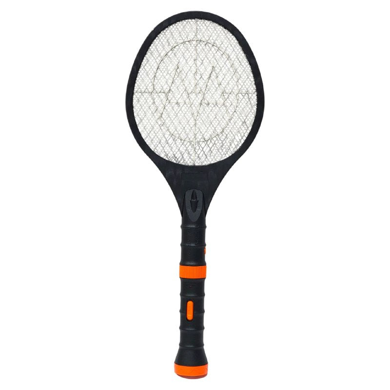 RAQUETA MATA MOSQUITOS ELECTRICA 2 EN 1, CON FOCO DE MANO, ALTA ENERGIA, ENCHUFE PLANO LUMILED