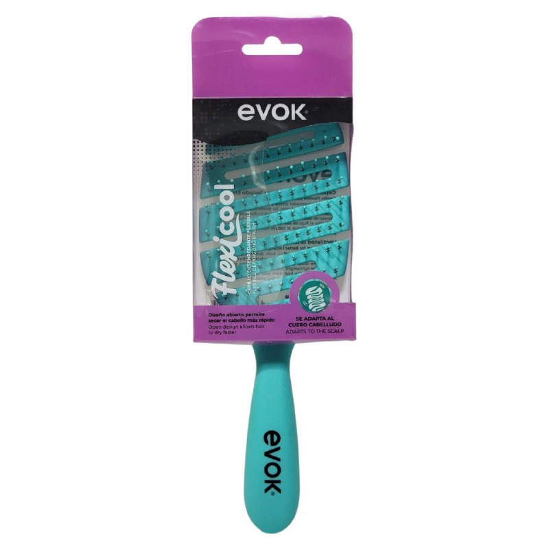 CEPILLO PEINE DESENREDANTE FLEXIBLE EVOK