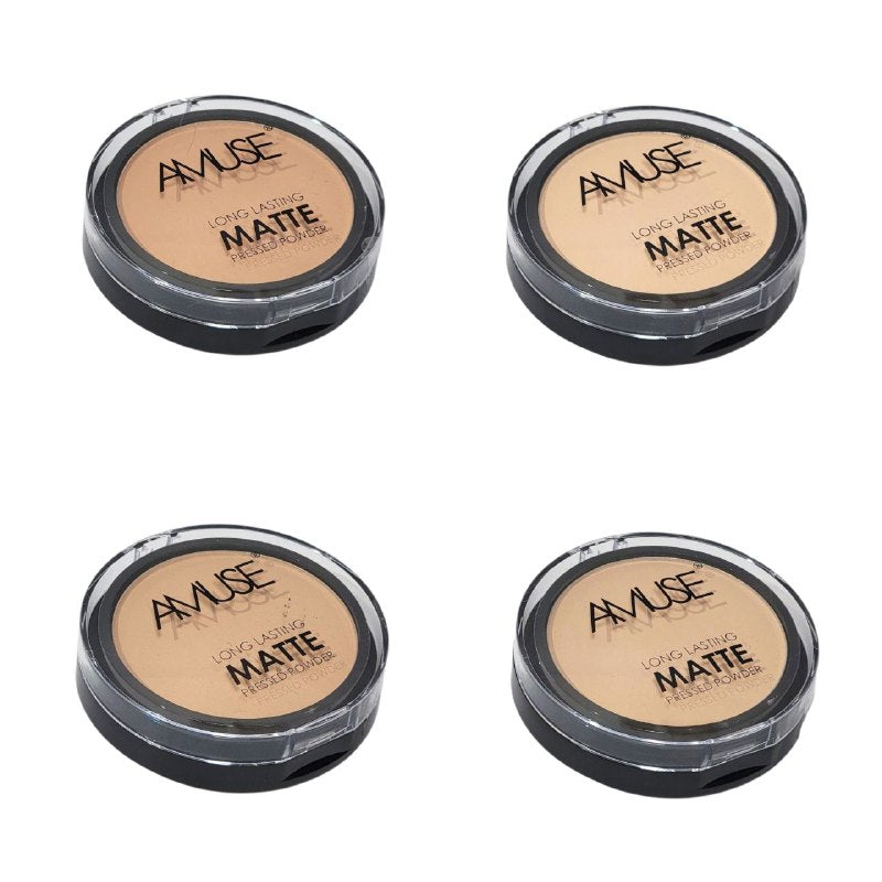 POLVO COMPACTO MATE DE LARGA DURACION AMUSE COSMETICS 10G