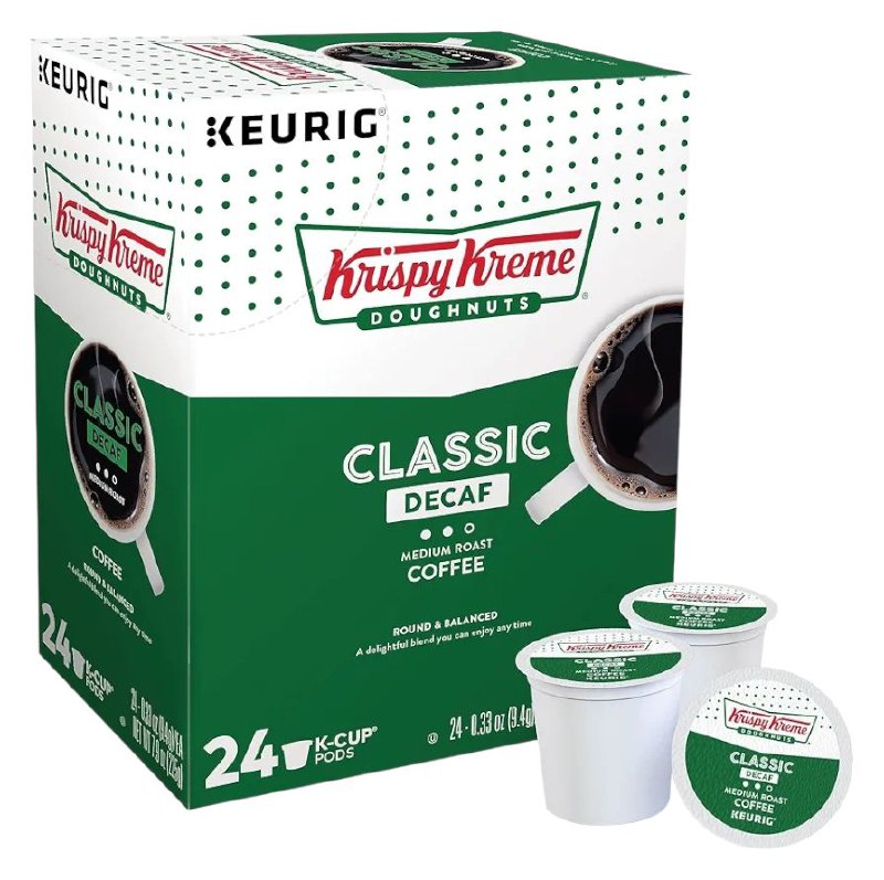 COMIDA CAFE CLASICO DESCAFEINADO TOSTADO MEDIO EN CAPSULAS KRISPY 24UND