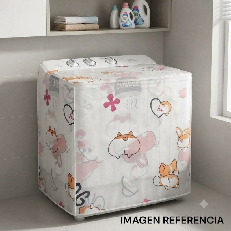 FORRO FUNDA PROTECTORA PARA LAVADORA IMPERMEABLE BENELI HOME 83X46X83CM