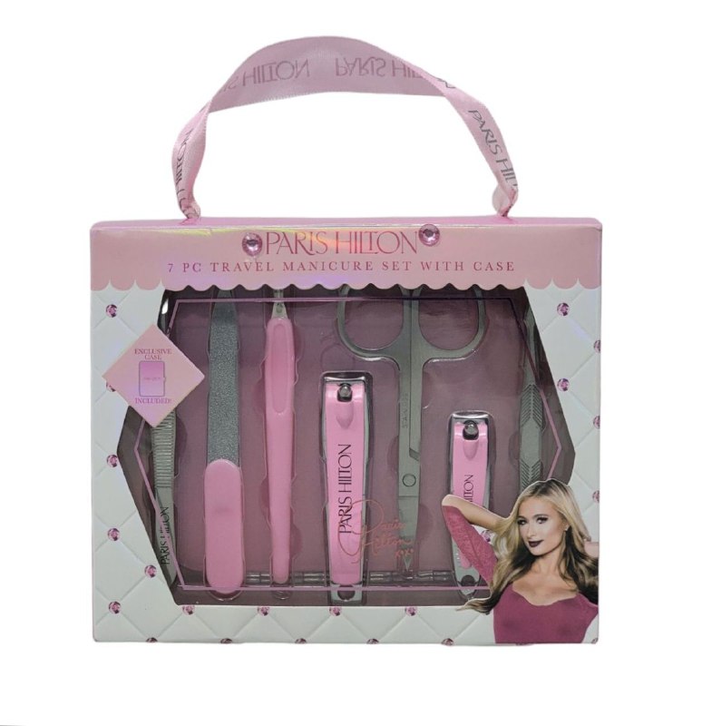SET MANICURE, DE MANICURA Y PEDICURA DE LUJO PARIS HILTON