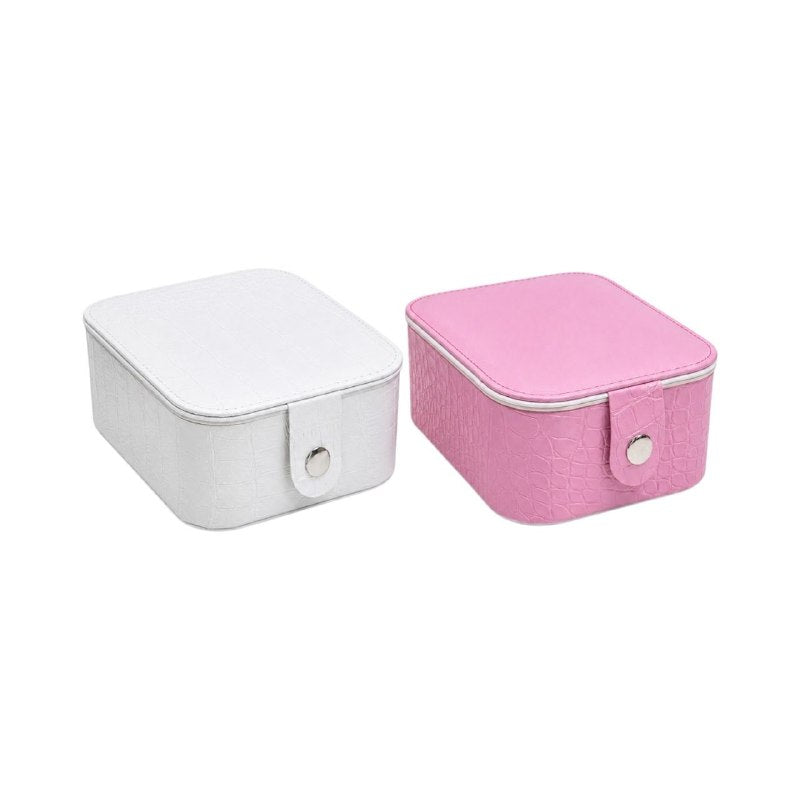 ESPEJO DE MAQUILLAJE DE MESA CON LUZ LED Y ESTUCHE ORGANIZADOR 17.1X12.2CM