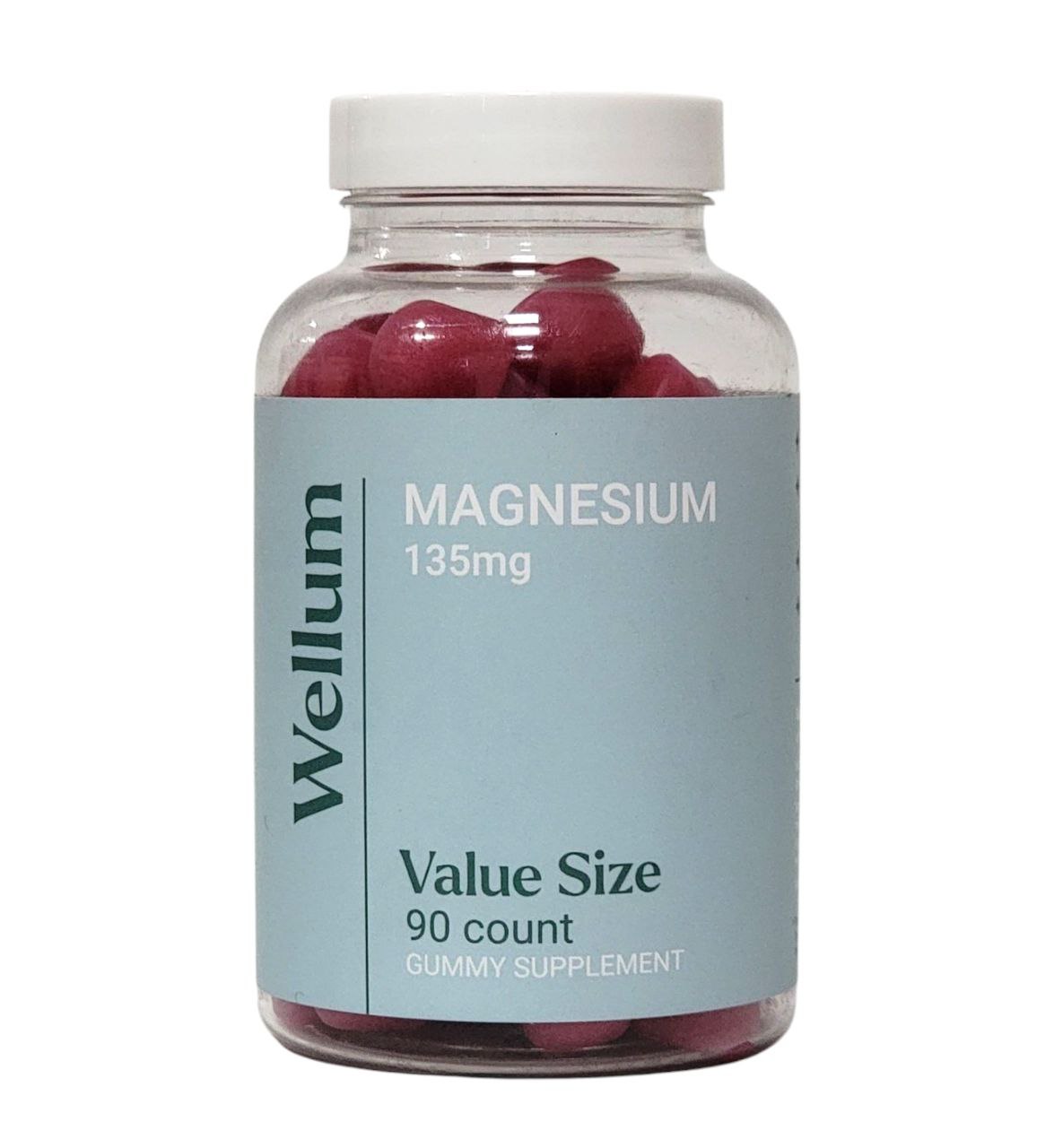 VITAMINAS EN GOMITAS DE MAGNESIO 135MG, FAVORECE LA RELACION, SALUD Y FUNCIONAMIENTO MUSCULAR, EQUILIBRIO DE ESTADO DE ANIMO, CONCENTRACION WELLUM 90UND