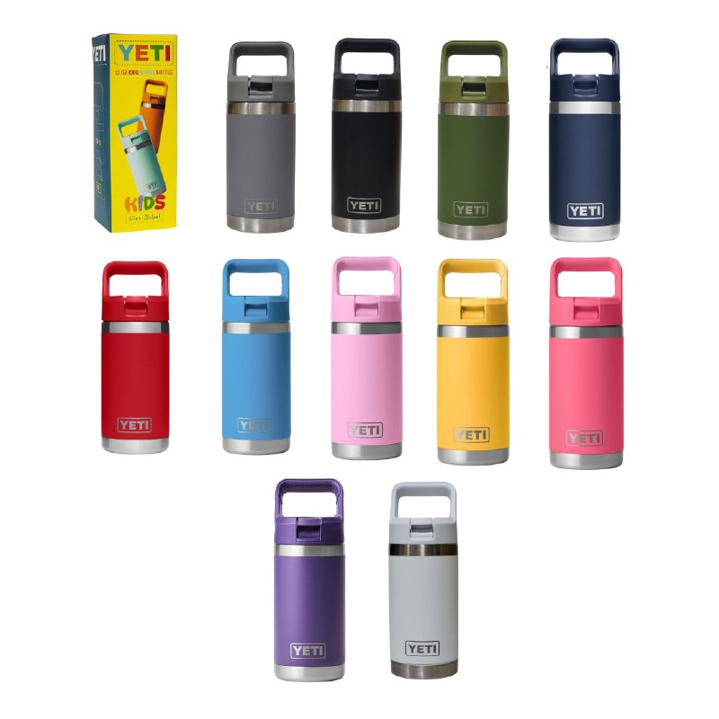 TERMO YETI KIDS ORIGINAL PARA NIÑOS DE ACERO INOXIDABLE DE 12OZ PRECIO POR MAYOR ES POR CAJA