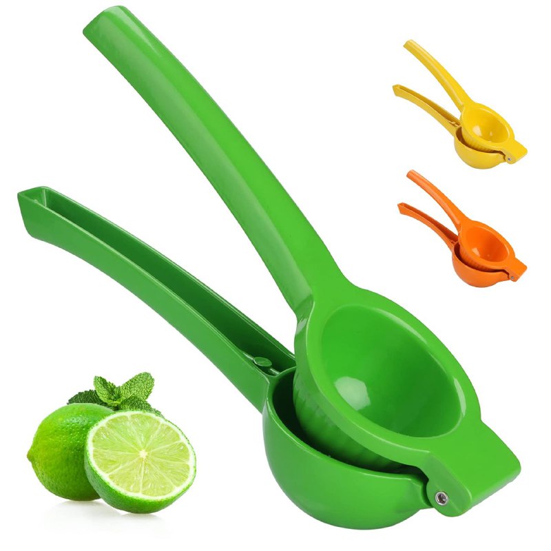 EXPRIMIDOR MANUAL DE ACERO INOXIDABLE PARA CITRICOS, LIMONES, NARANJAS, LIMA LEMON TONGS