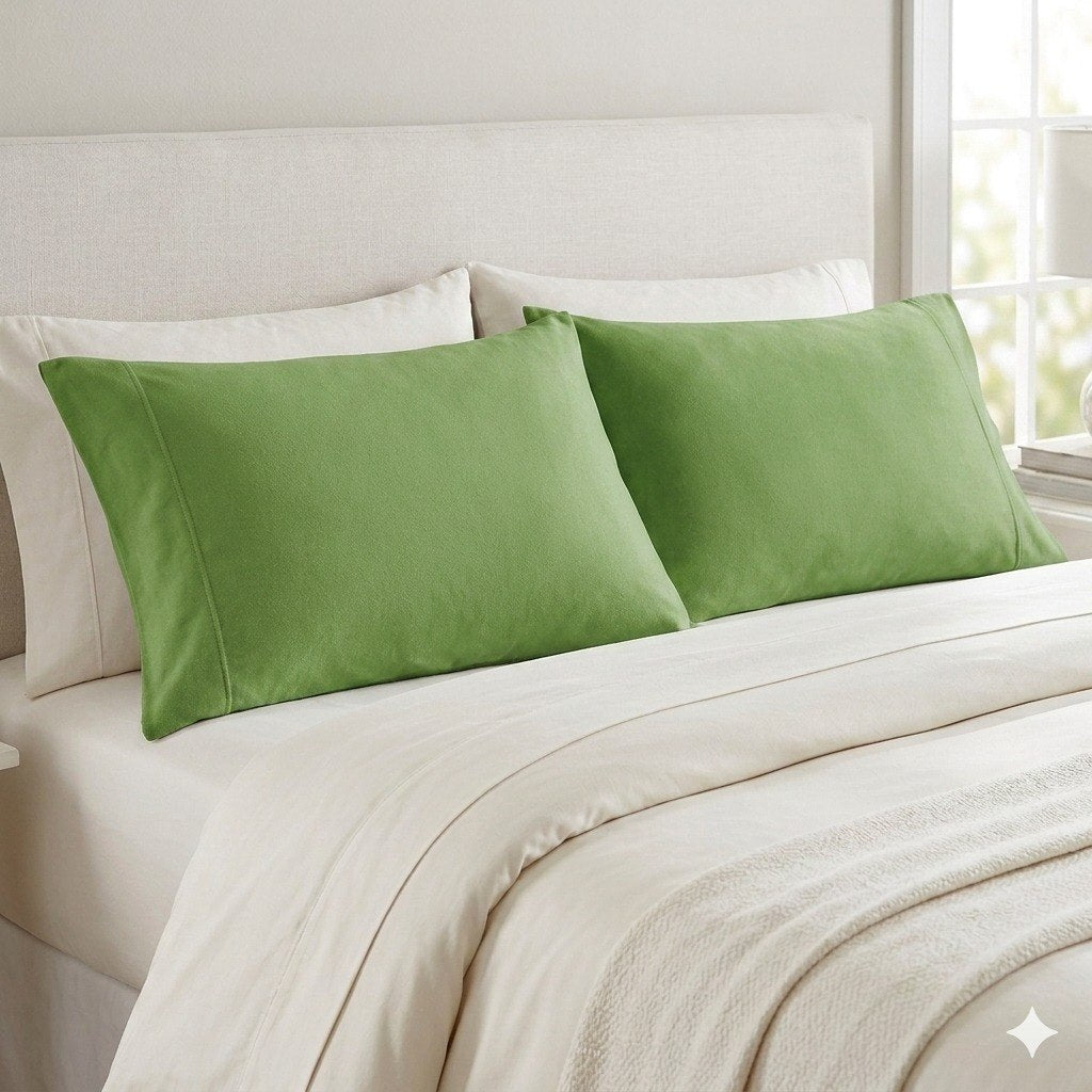 JUEGO DE FUNDAS PARA ALMOHADA DE BAMBOO TAMAÑO ESTANDAR 2PCS SCARLETT CLASSICS 51X76CM