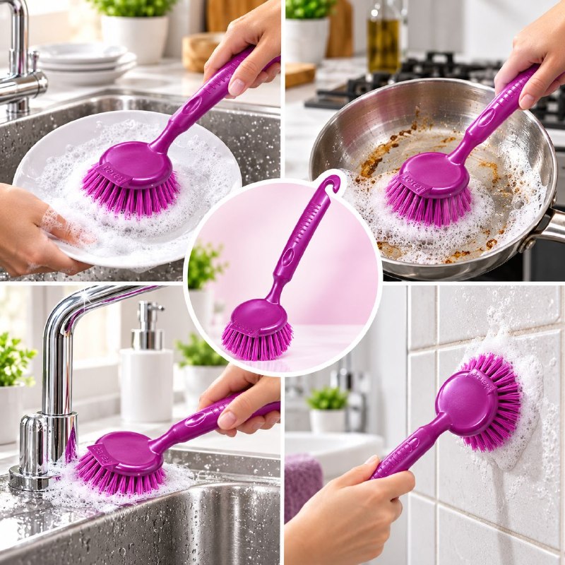 CEPILLO DE LIMPIEZA ERGONOMICO PARA EL HOGAR PAREX 20CM